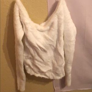 Divided sweater (crop)